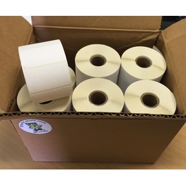 2.25 x 1.25 Thermal Labels Direct. Blank Labels Made for Zebra Eltron LP2844 ZP Compatible. 1 Inch Core. 1,000 Labels Per Roll (18 Rolls)
