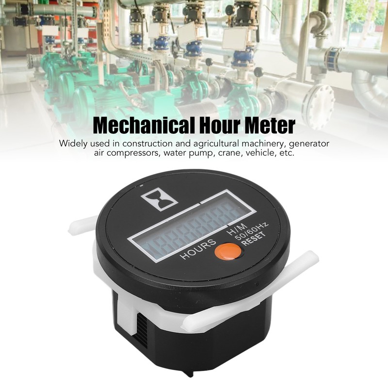 Digital Hour Meter High Precise Mechanical Hourmeter Wide Range Hour