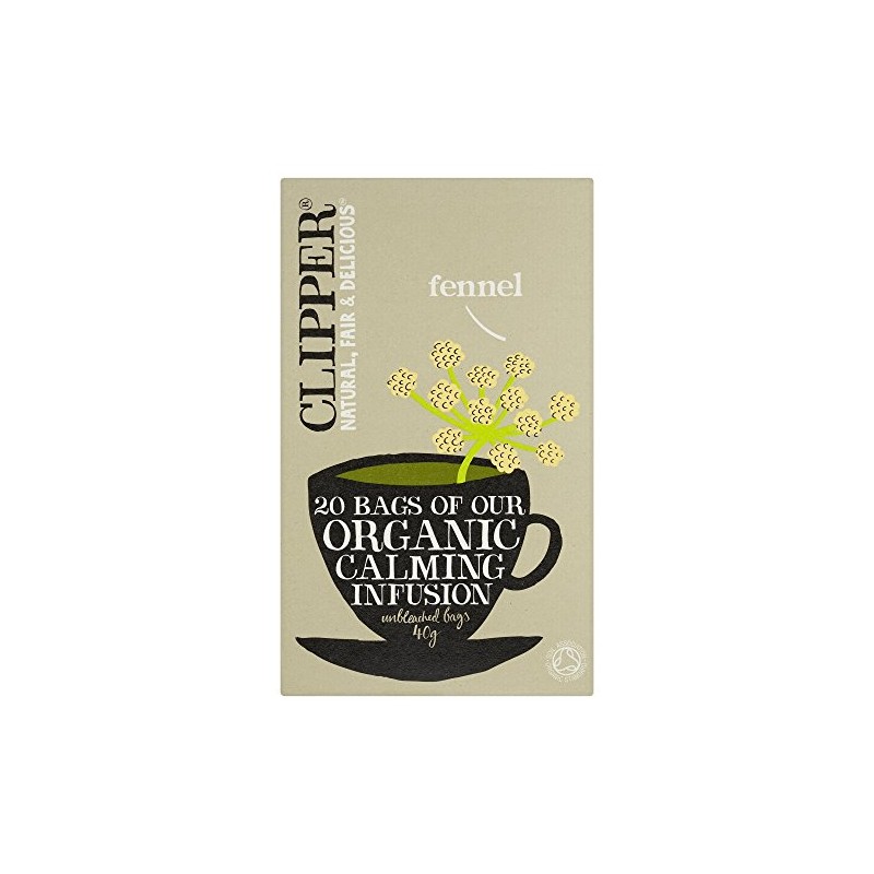 (2 Pack) - Clipper - Organic Fennel | 20 Bag