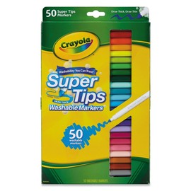 ASSRT 50PK-MARKERS SUPER TIPS