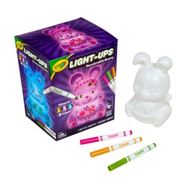 Crayola Light-Ups - Bunny, Light Up Toy Bunny, Reusable Coloring Toy, Glow in The Dark, Bunny Toy for Kids, Bunny Decor, 4+