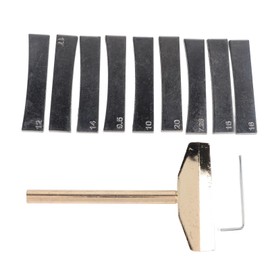 Guitar Fret Installation Kit, Guitar Bass Fret Press Tool, Fretboard Fret Press Tool with Mounting Clamp for Professionals or Beginners