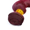 Lakaisa Body Wave Human Hair Bundles #99J Burgundy Human Hair