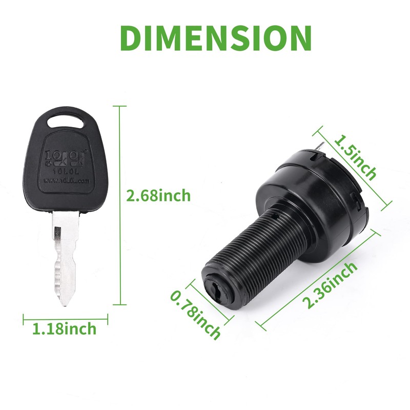 10L0L Golf Cart Starter Ignition Switch for Club Car Precedent
