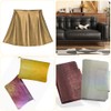 XHT Shiny Faux Leather 90 x 135 cm, Soft Fabric,