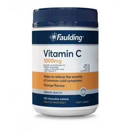 Faulding Remedies Vitamin C 1000mg 150 Chewable Tablets