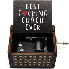 ukebobo Wooden Music Box- You are My Sunshine Music Box, Gifts for Coach- 1 Set(fk)