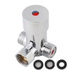 G1/2 Hot Cold Water Mixing Valve, 3 Ways Brass Thermostatic