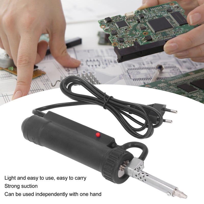 Solder Sucker ABS Stainless Steel Automatic Portable Solder Removal Tool