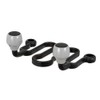Napolex Fizz-1091 Double Arm Hook for Cars, Easy Installation Just