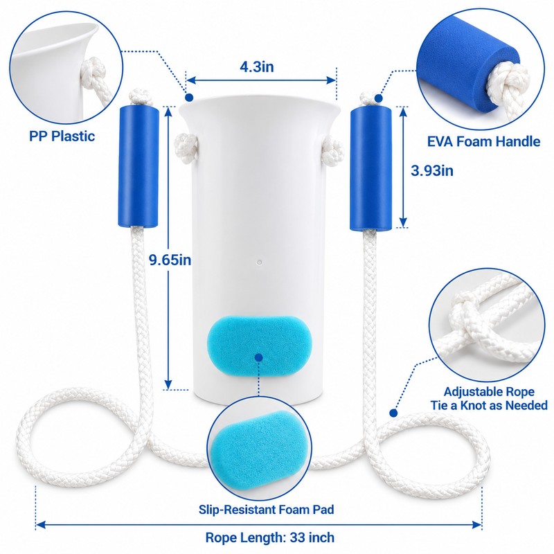 Sock Aid Device for Easy Sock Dressing – Long Pull