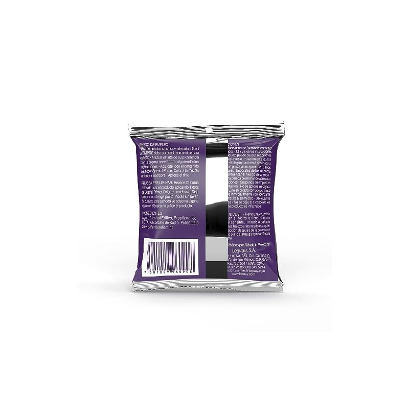 Aditivo Color Para Tinte Cobertura Canas Loquay 12 Sobres