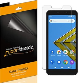 Supershieldz (6 Pack) Designed for AT&T Radiant Core and Cricket Icon Screen Protector, High Definition Clear Shield (PET)