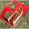 Unbranded 15pc LEFT HAND HSS TITANIUM DRILL BIT SET counter