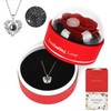 Red Eternal Rose Jewellery Gift Box with Preserved Flowers I