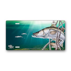Salty Bones Snook License Plate