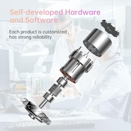 Hair Dryer,Dametol High Speed Brushless Motor Travel Hair Dryer, Smart Temp Control Tech Quiet Hair Blow Dryer with Magnetic Diffuser for Home Travel Salon