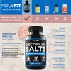 Polyfit Electrolyte Salts - 100 Salt Pills - NSF Certified