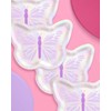 xo, Fetti Butterfly Foil Paper Plates - 25 pk, 9"