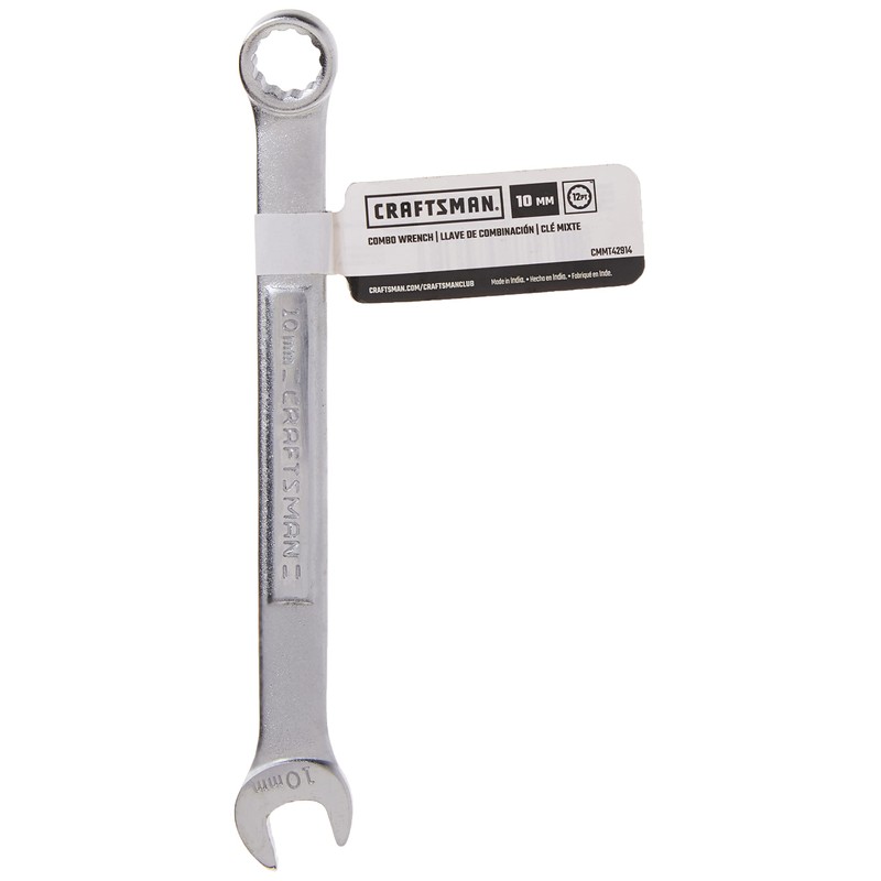 CRAFTSMAN Combination Wrench Set, SAE/Metric, 10mm (CMMT42914)