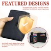 Men's Leather Wallet RFID Protection Wallet Large Bifold Wallet with