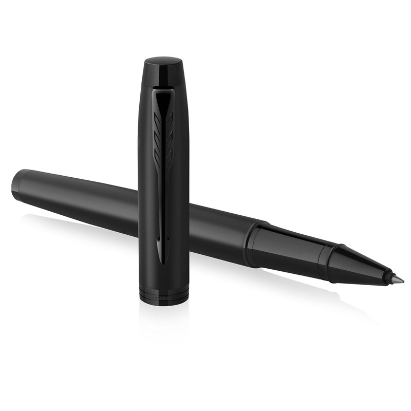 PARKER IM Rollerball Pen Matte Black with Black Trims Fine