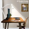 Micomlan Led Desk Lamp for Home Office, White Architect Desk