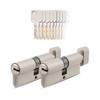 GERCAR Pro 2x Knob Cylinder 30/30 Keyed Alike Set 2