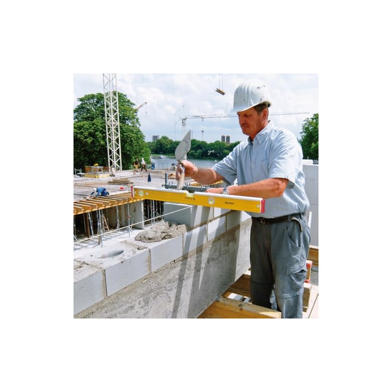 Stabila 36448 48 inch Type 196-2 K Masonry Spirit Level