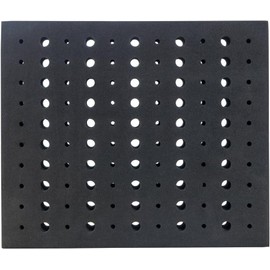 POWERTEC Router Bit Tray for 110 Bits. 50 1/2" and 60 1/4" Shank, Router Bit Organizer for Woodworking Tool Foam for 1/2" & 1/4" Shank Router Bits, 2Pk (71046-P2)