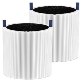 2 Pack Mini Max Replacement Filter Compatible with Blueair Blue Pure Mini Max Air Purifiers, HEPA & Activated Carbon Blue Pure FMINI Filter Fits for Blue Pure Mini Max