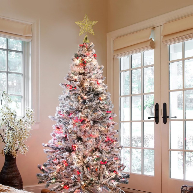 Unomor - Decoración para árbol de Navidad de 10 pulgadas