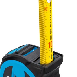 OX Pro 8m/26ft Tuff Blade Tape Measure Magnetic Dual Hook & 32mm Wide Blade