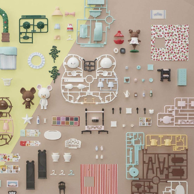 Bandai Haco Room - Accessory Set - Garden - 68