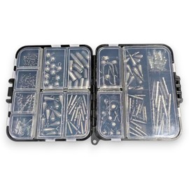 FISHIN ADDICT Compact Terminal Tackle Fishing Storage Box Waterproof Tackle Safe