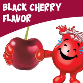 Kool-Aid Black Cherry Unsweetened Soft Drink Mix, 0.13-Ounce Packets (Pack of 192)