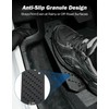 JOYTUTUS Dead Pedal Foot Rest Pad Compatible with 2007-2026 Jeep