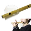 Horizontal Flute Splash Prevention Shield, Shinobue Festival Flute, Transparent Mouth