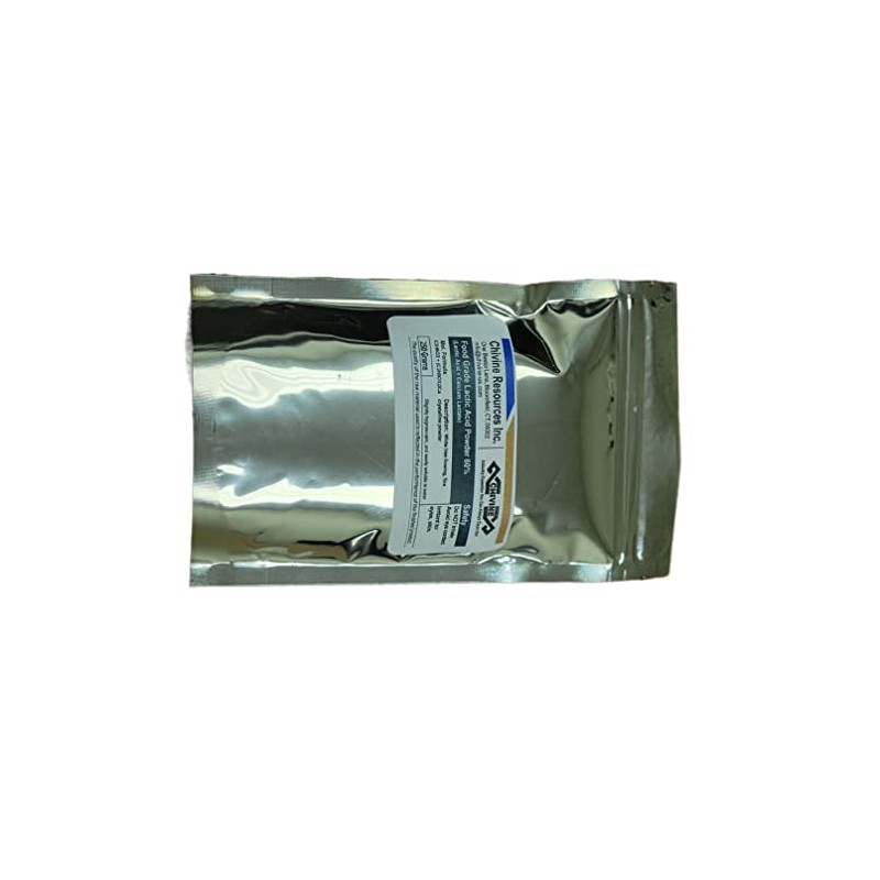 Polvo de ácido láctico (grado alimenticio) 60%