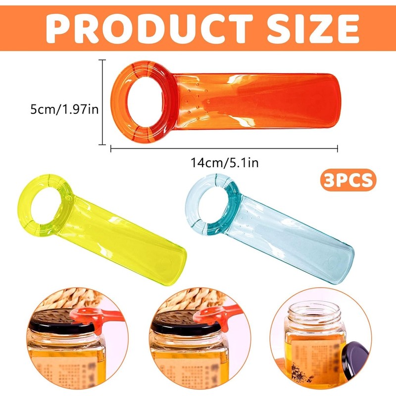 Opener Manual Jar Key with Ergonomic Handle Mini Portable Can