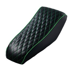 JMCHstore Green Diamond Stitch Retro Seat Cover for Coleman CC100X Mini Bike 98cc, Baja DB30 Hisun 100CC Kids Trail Bike Cushion Replacement Parts