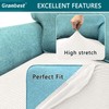 Granbest High Stretch Sofa Seat Cushion Cover Super Soft Couch