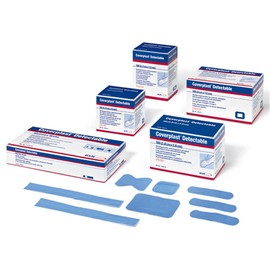 BSN Medical Premium Sterile Blue Detectable Catering Plasters - 50 x 44mm - Pack 50