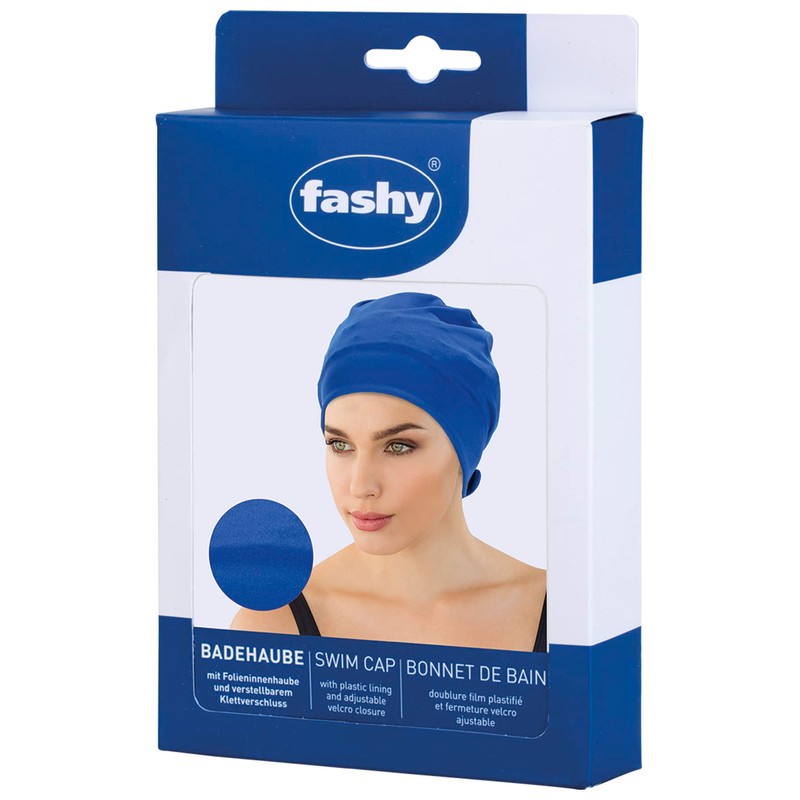 fashy Exclusive Swimming Cap with Rhinestones 3479 53 Blue