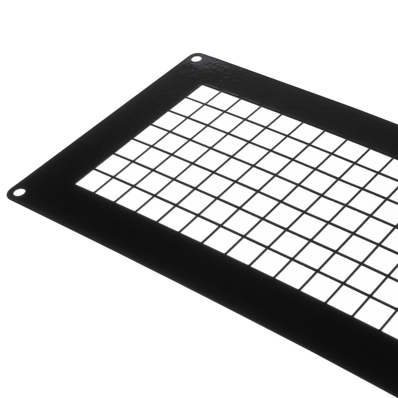 Repa Market 10" x 5" Inch Black Galvanized Steel Rectangular