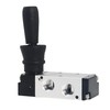 GCESSOIRY 1/4" NPT 5 Way 2 Position Air Hand Lever