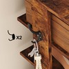 HOMEFORT 10-Tier Vertical Shoe Rack, Corner Shoe Tower, Slim Shoe