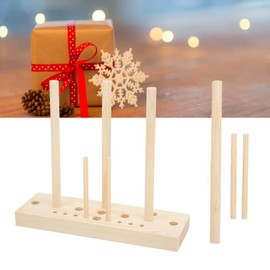 Ejoyous Bow Maker, Bow Maker for Ribbon for Wreaths, Wooden Multi Size Adjustable Bow Maker Tool for Making Bows DIY Crafts Party Decorations Christmas Bows Hair Bows Gift Bows