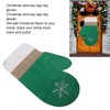 Christmas Sign Gloves Eco Friendly Reusable Christmas Front Door Decor