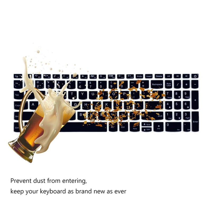2 Pack Keyboard Cover for Lenovo IdeaPad 3 15.6" &